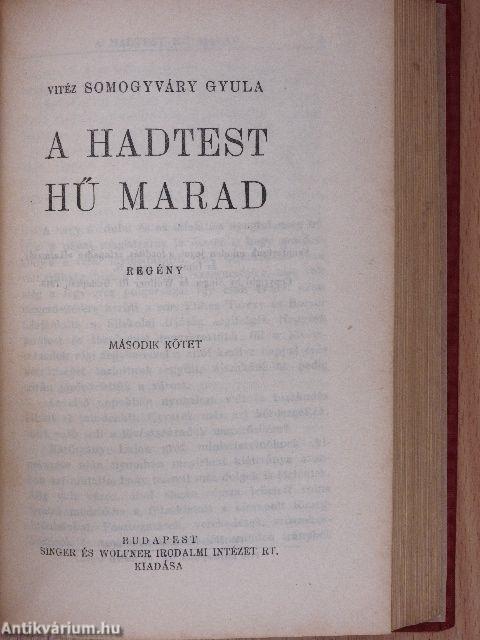 A pirossapkás kislány I-II./A hadtest hű marad I-II.