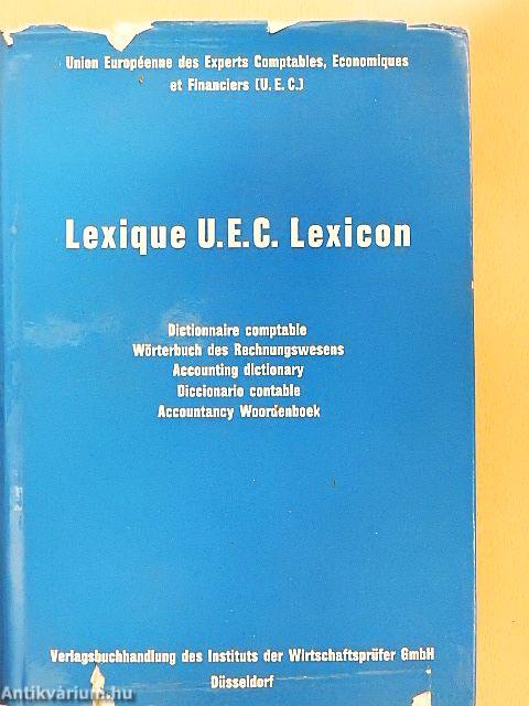 Lexique U.E.C. Lexicon