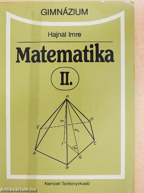 Matematika II.