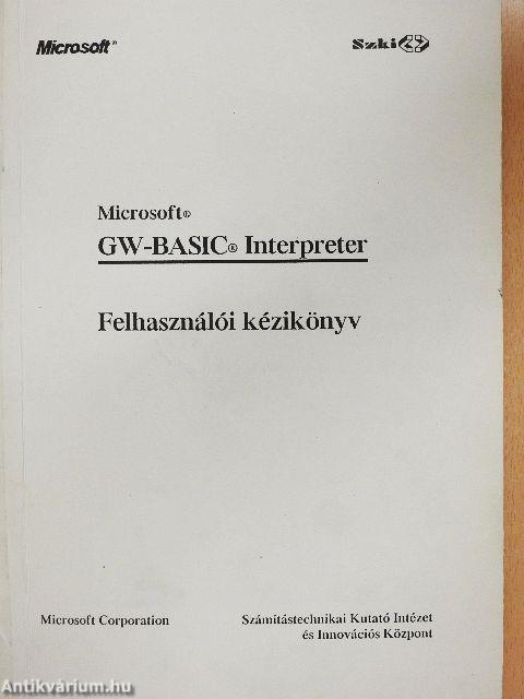 Microsoft GW-BASIC Interpreter