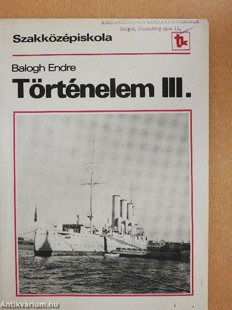 Történelem III.