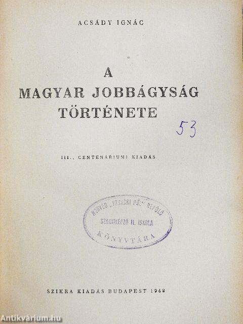 A magyar jobbágyság története