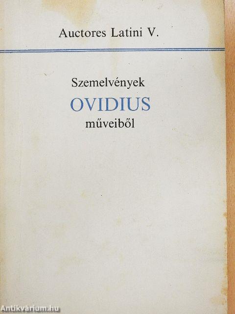 Szemelvények Ovidius műveiből