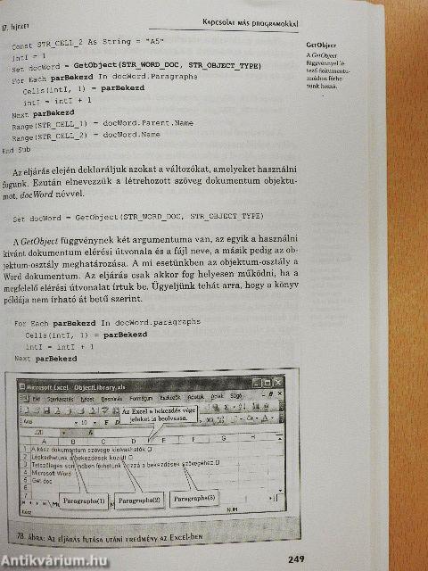 Az Excel programozása