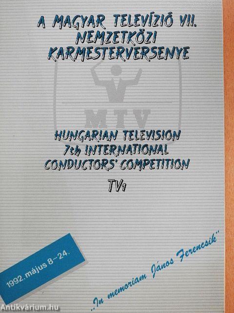 A Magyar Televízió VII. Nemzetközi Karmesterversenye