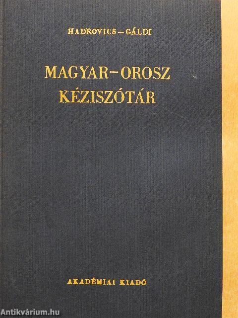 Magyar-orosz kéziszótár