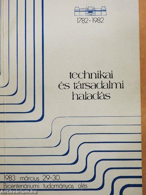 Technikai és társadalmi haladás 1782-1982