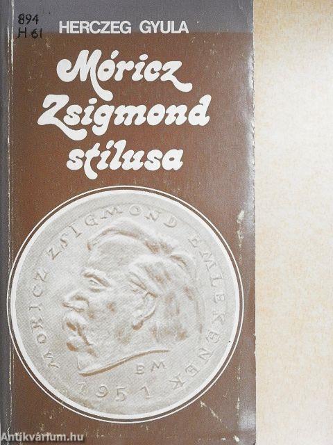 Móricz Zsigmond stílusa