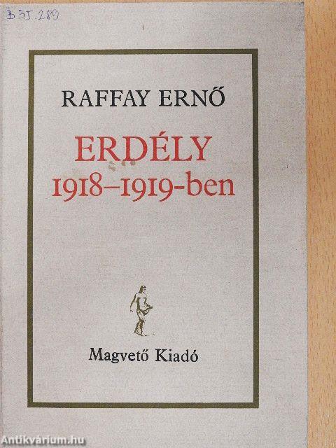 Erdély 1918-1919-ben