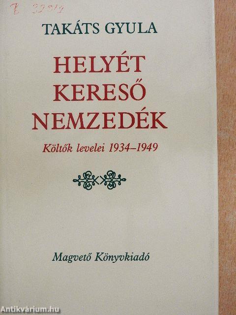 Helyét kereső nemzedék