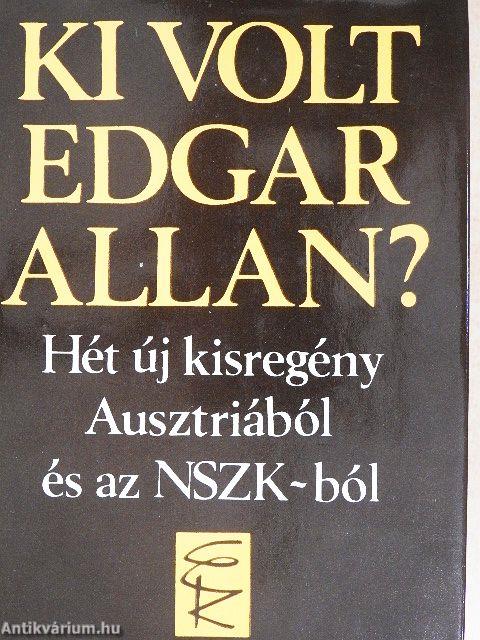 Ki volt Edgar Allan?