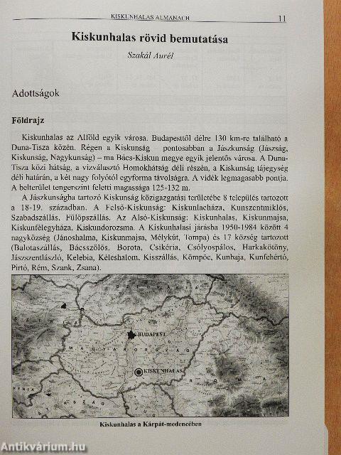 Kiskunhalas almanach