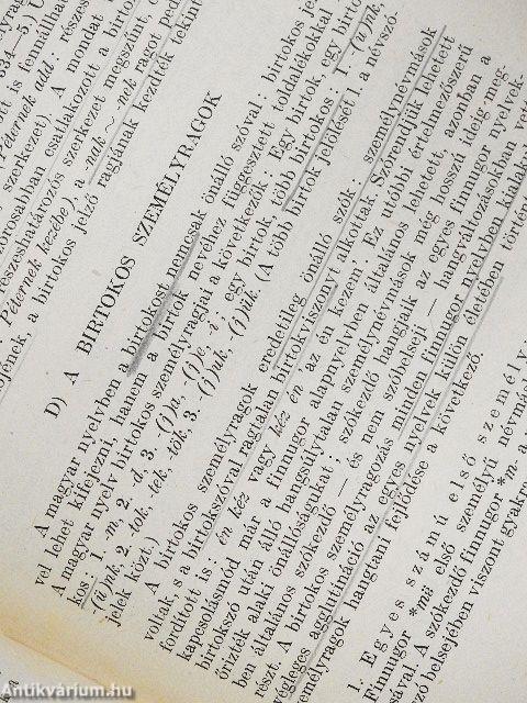 Magyar történeti mondattan