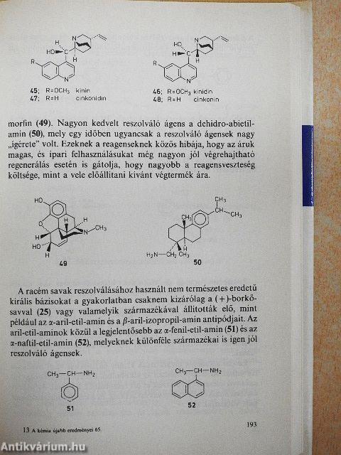 A kémia újabb eredményei 65.