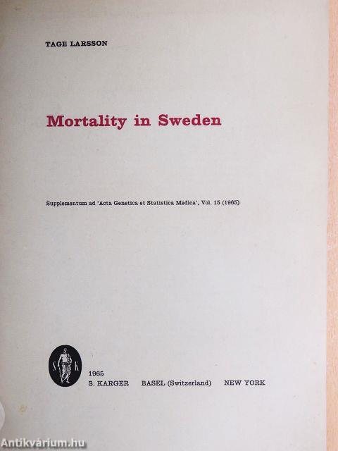 Mortality in Sweden