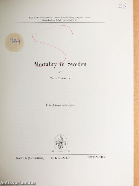 Mortality in Sweden