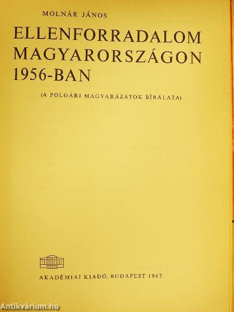 Ellenforradalom Magyarországon 1956-ban