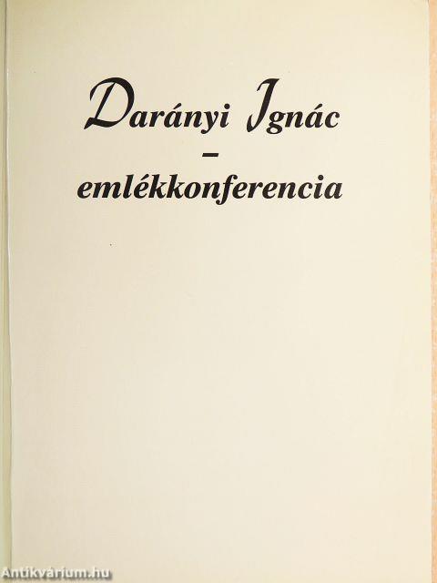 Darányi Ignác emlékkonferencia