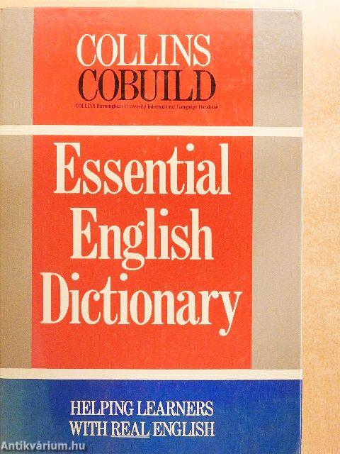 Essential English Dictionary