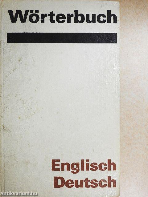 Wörterbuch Englisch-Deutsch