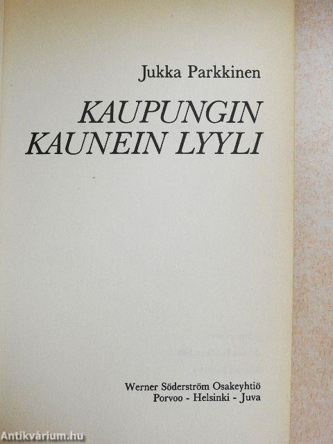 Kaupungin Kaunein Lyyli