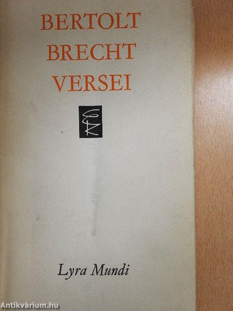 Bertolt Brecht versei