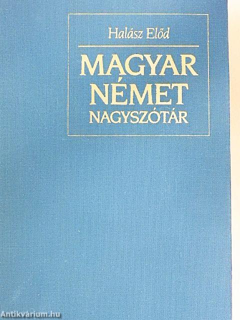 Magyar-német nagyszótár 1-2.