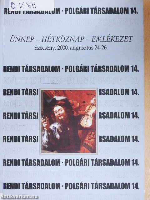 Rendi társadalom - Polgári társadalom 14.