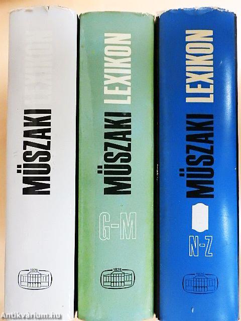 Műszaki lexikon 1-3.