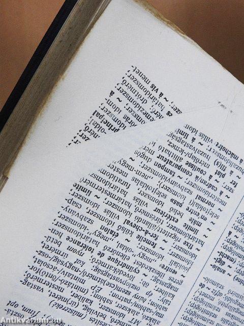 Francia-magyar/Magyar-francia műszaki szótár I-II.