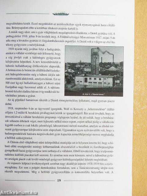 A Chinoin története