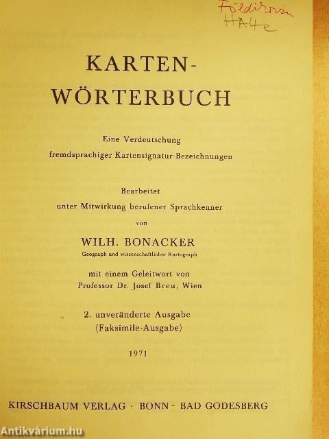 Karten-Wörterbuch