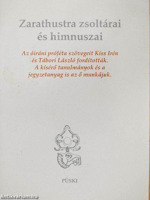 Zarathustra zsoltárai és himnuszai