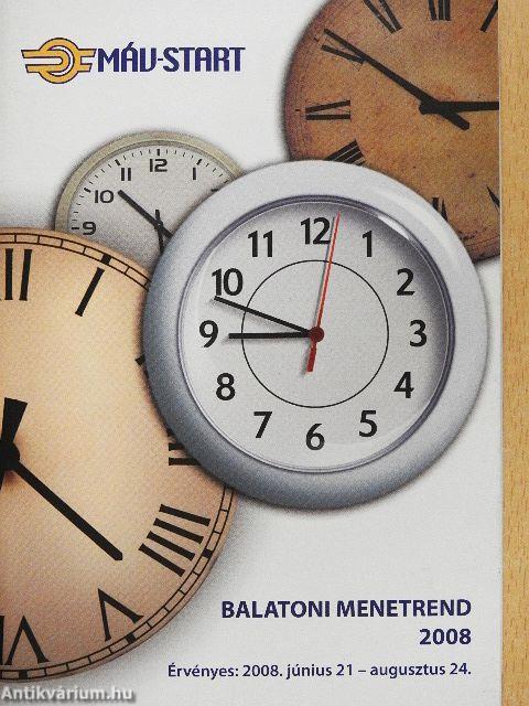 Balatoni menetrend 2008