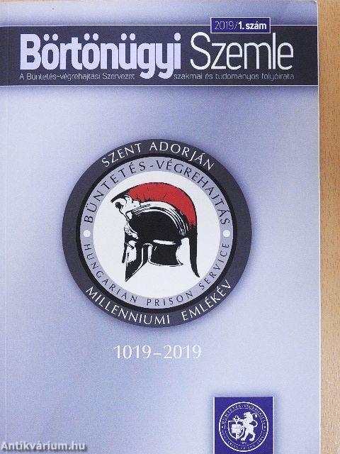 Börtönügyi Szemle 2019/1.