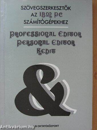 Professional Editor/Personal Editor/Kedit
