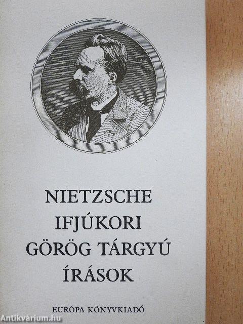 Ifjúkori görög tárgyú írások