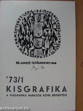 Kisgrafika '73/1. - melléklettel