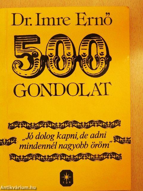 500 gondolat