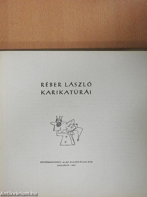 Réber László karikatúrái