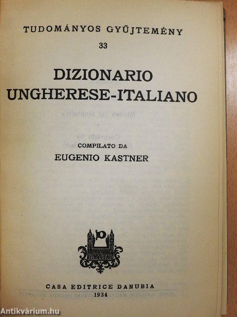 Olasz-magyar/Magyar-olasz kéziszótár I-II.