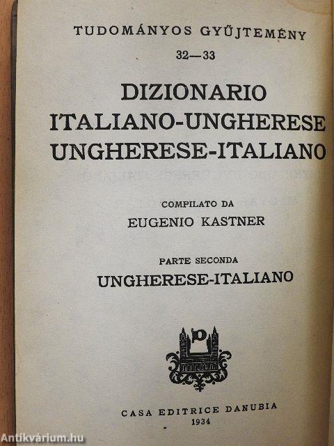 Olasz-magyar/Magyar-olasz kéziszótár I-II.