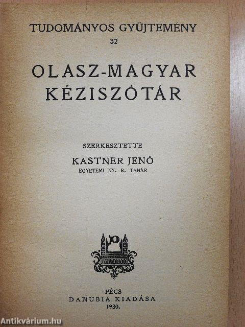Olasz-magyar/Magyar-olasz kéziszótár I-II.