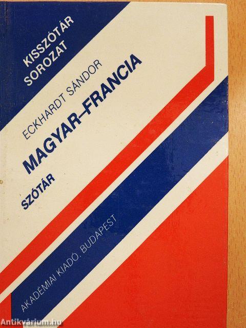 Magyar-francia szótár