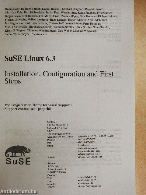 SuSE Linux 6.3