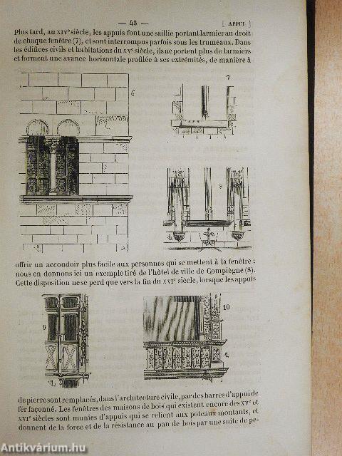 Dictionnaire raisonné de l'architecture francaise du XIe au XVIe siécle I.