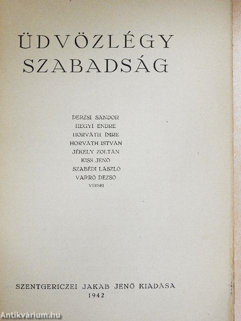 Üdvözlégy szabadság