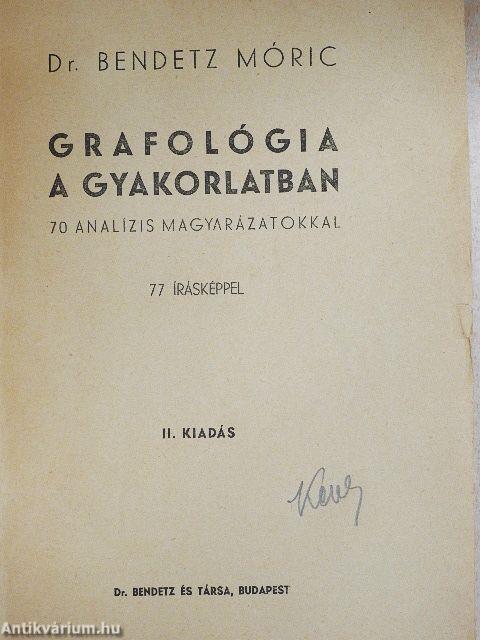 Grafológia a gyakorlatban