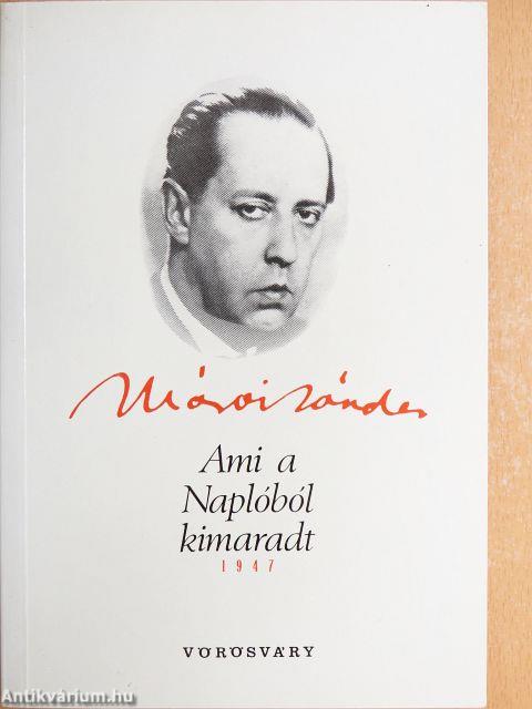 Ami a Naplóból kimaradt 1947
