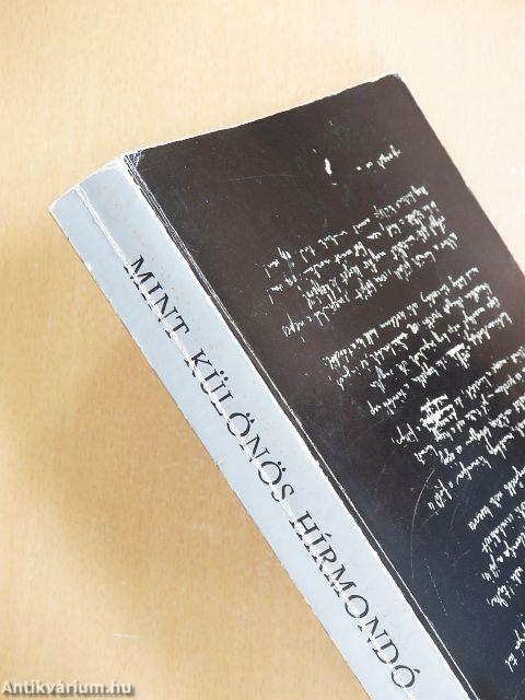 Mint különös hírmondó